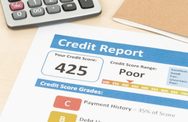 statuses on a credit report